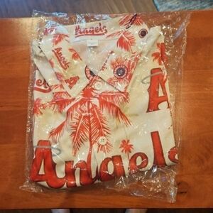 New Angels MLB Baseball city Connect Hawaiian Shirt SGA 2025 XL